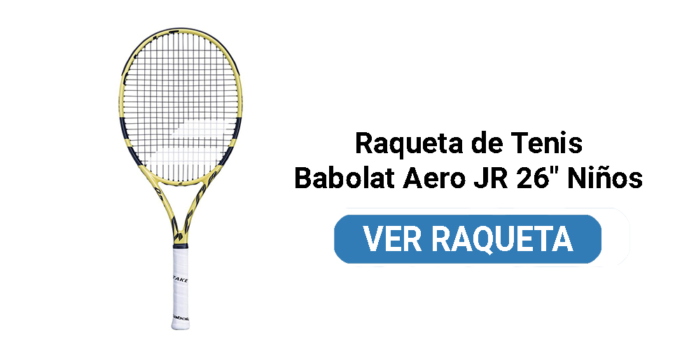 Raqueta de Tenis Babolat Aero JR 26 Niños
